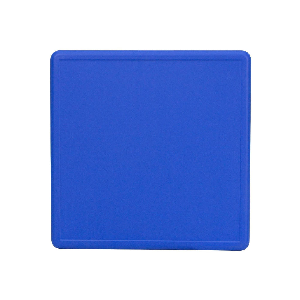 24x22 Square Blue Plastic Height Adjustable Activity Table P4450