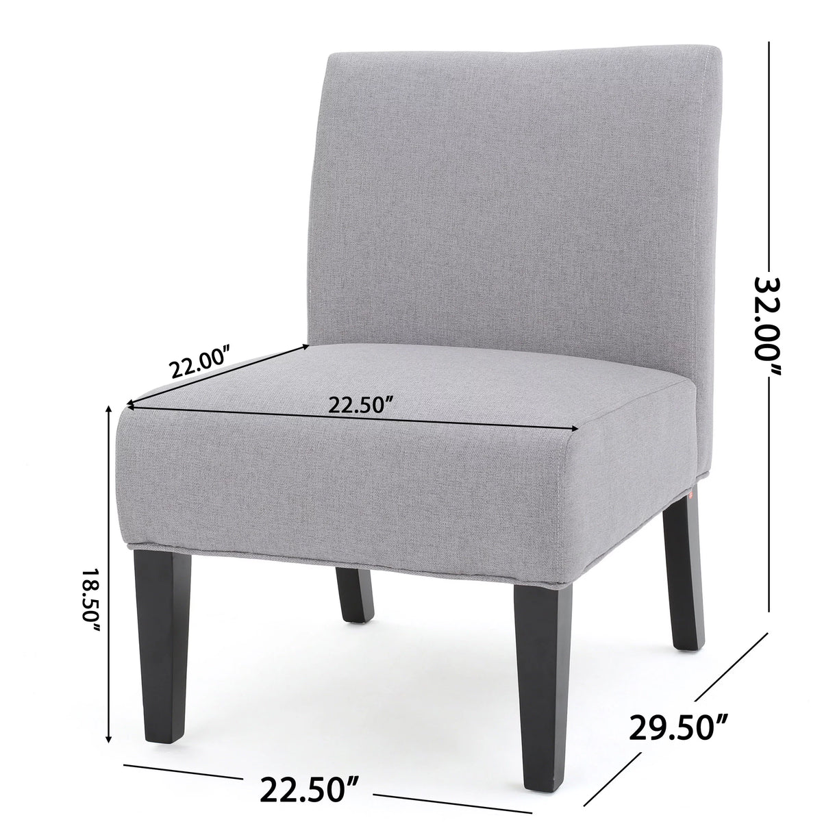 Gray Upholstered Accent Chair W440685