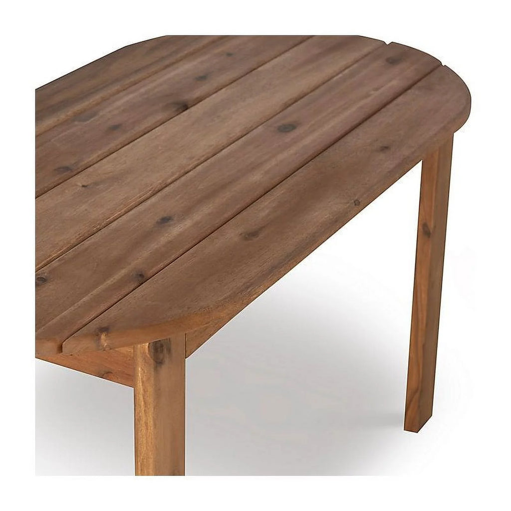 Brown Wood Outdoor Coffee Table P3942
