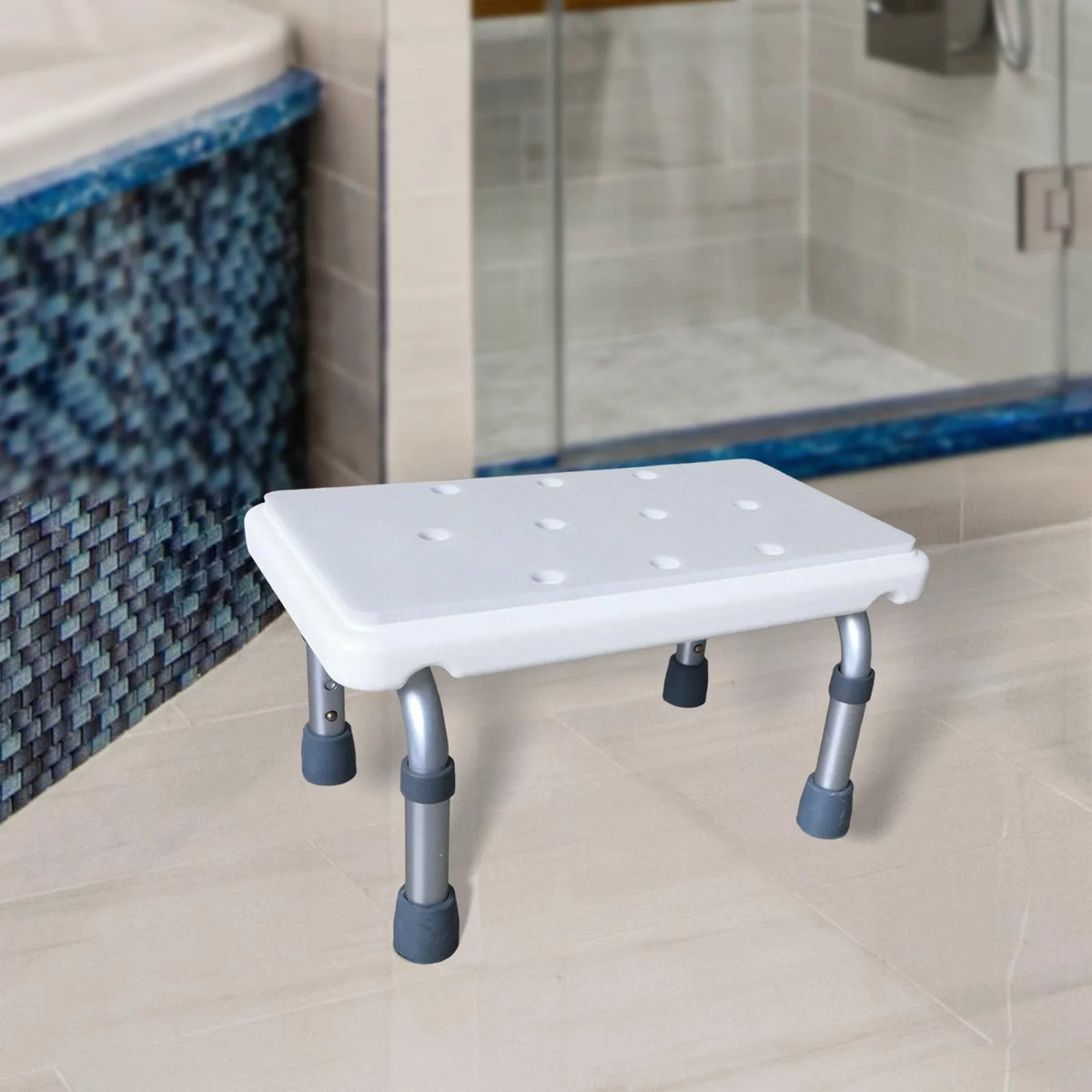 Adjustable Anti Slip Bathroom Step Stool L253