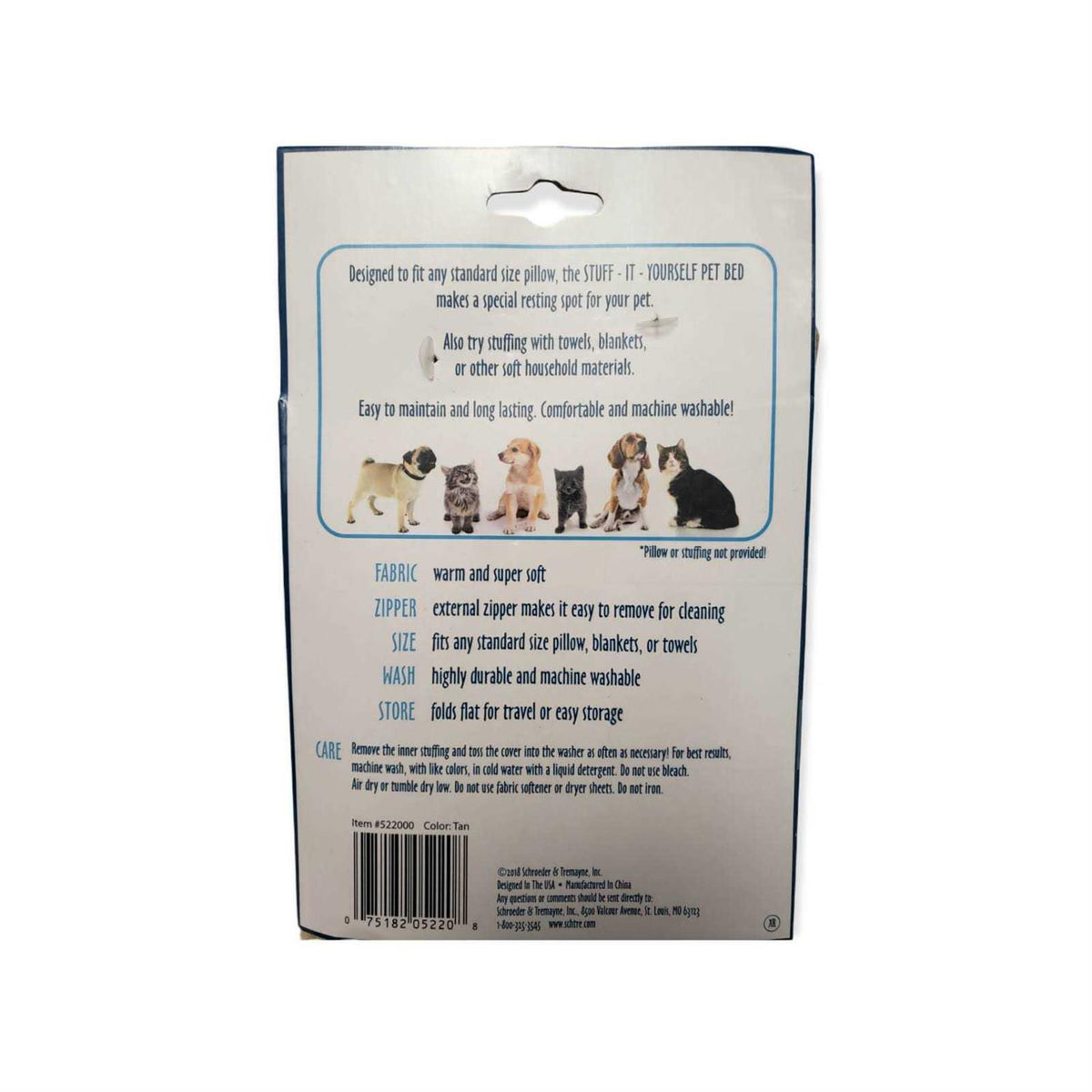 Stuff It Yourself Pet Bed T45107