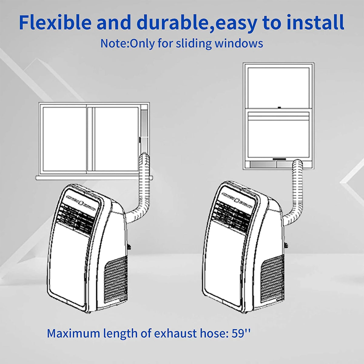 10,000 BTU Portable AC Unit, Dehumidifier, & Fan Q308