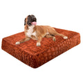 Medium Rectangle Faux Fur Dog Cat Bed X312