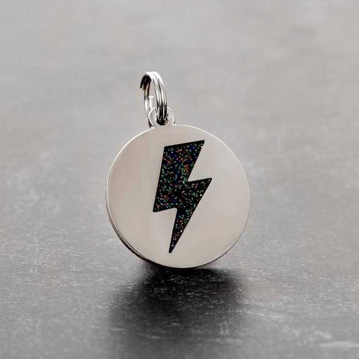 Lightning Bolt Pet ID Tag G4293