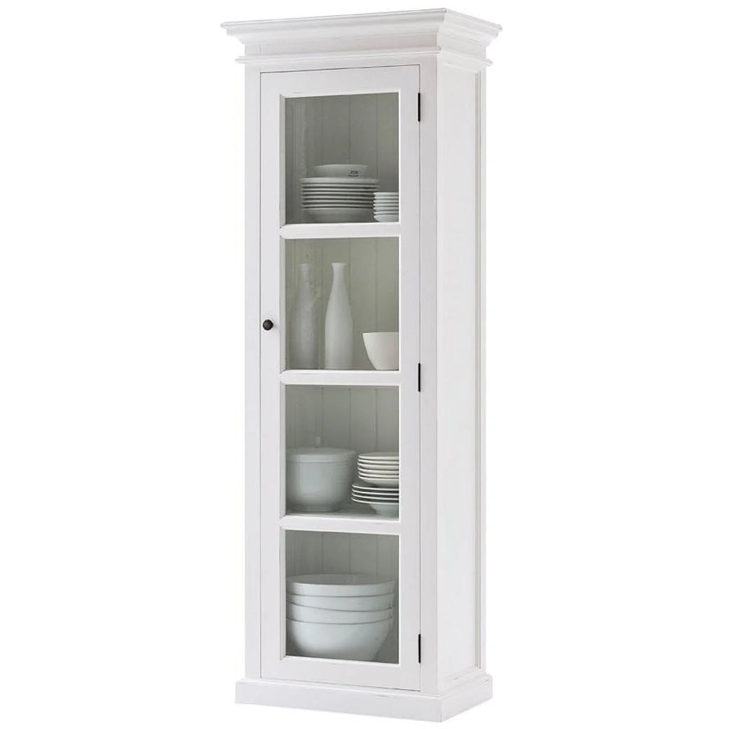 Curio Cabinet in Pure White R73428