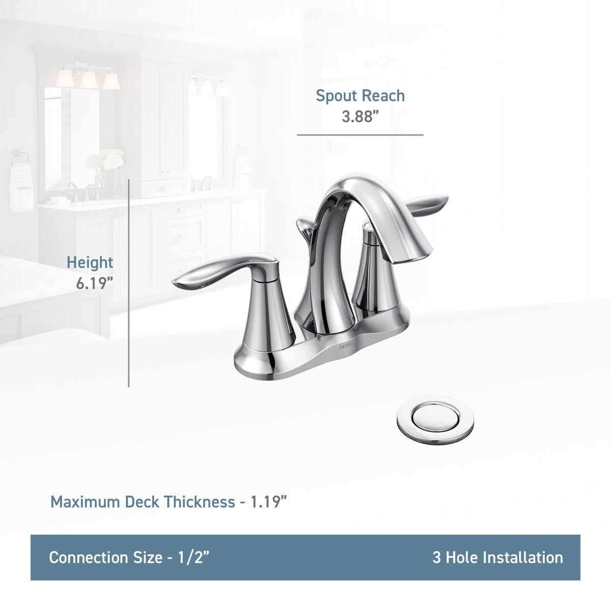 Chrome Bathroom Faucet I842