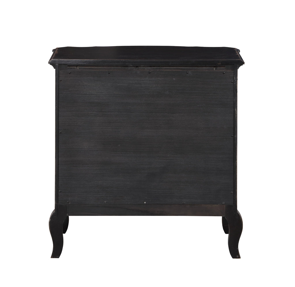 3-Drawer Contemporary Wood Nightstand H34882