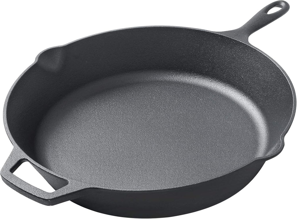 Large 17 Inch Cast Iron Skillet Q840154