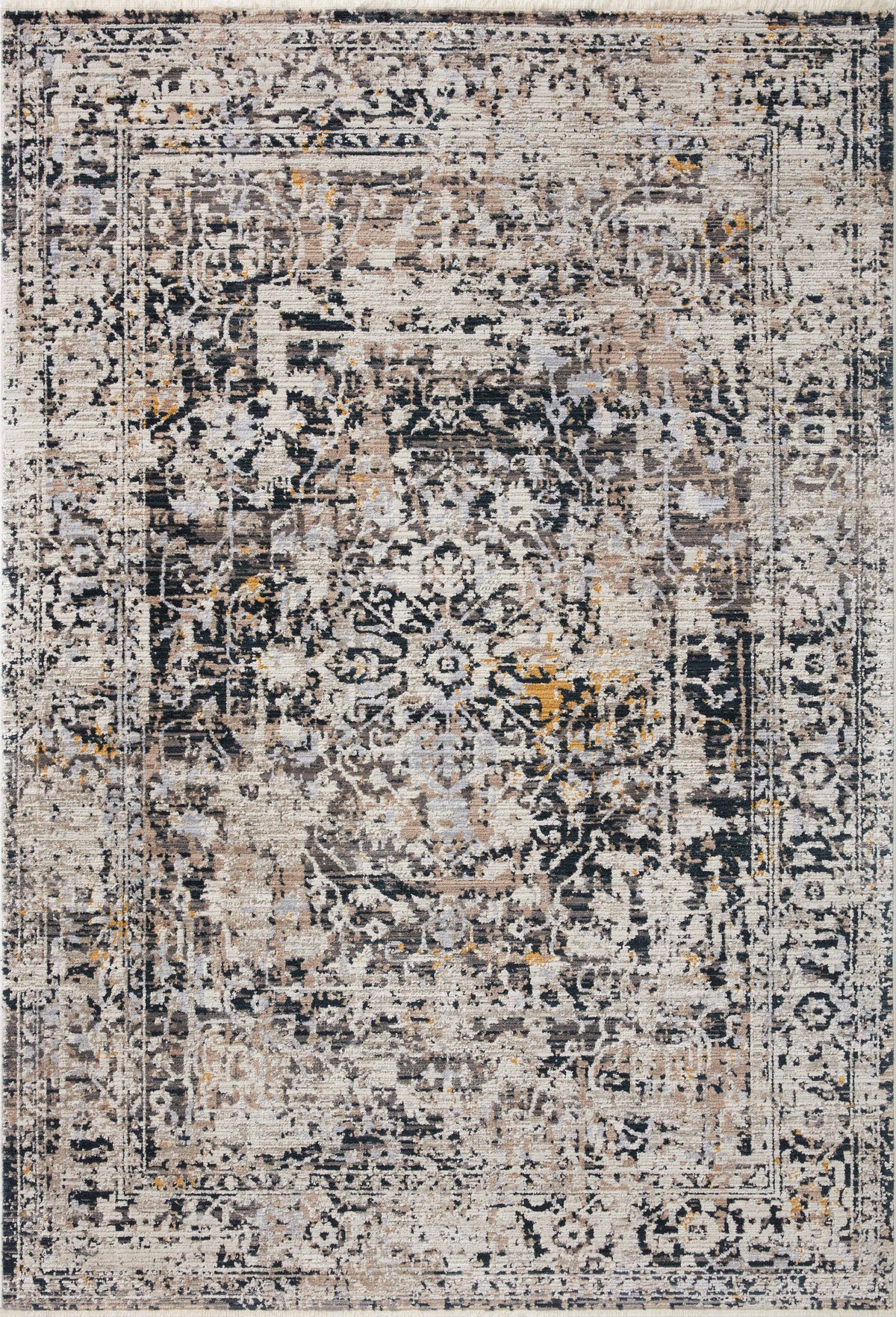 Charcoal Taupe Rug 7'10 x 10'10 Y8075