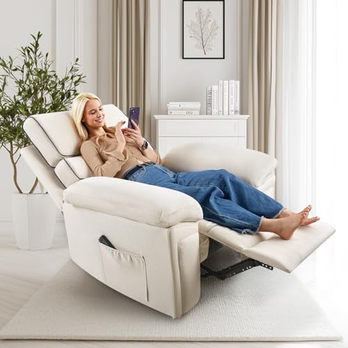 Oversized Power Lift Recliner Chair with Side Pocket U33378