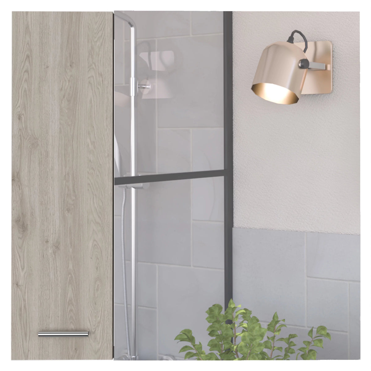 4-Shelf Medicine Cabinet U8604