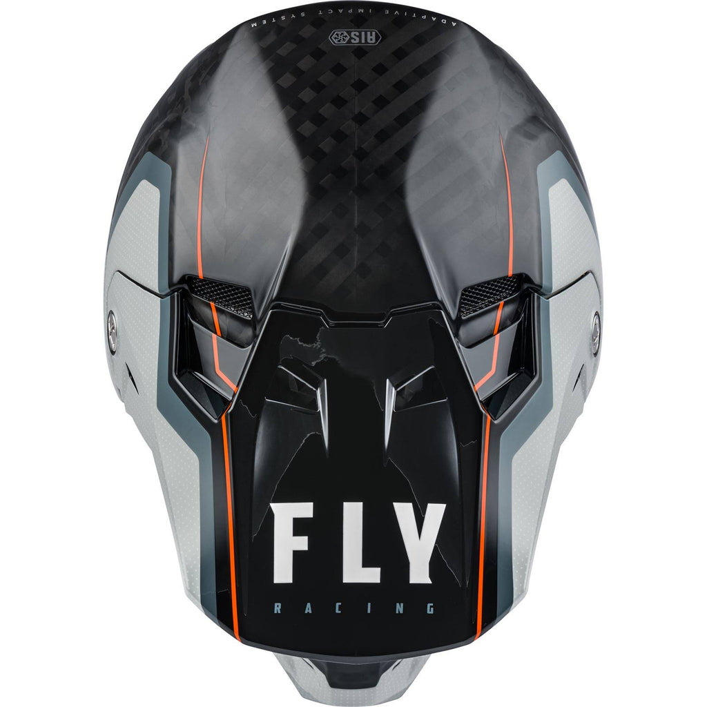 Black/Grey/Orange Carbon Axon Helmet I368600