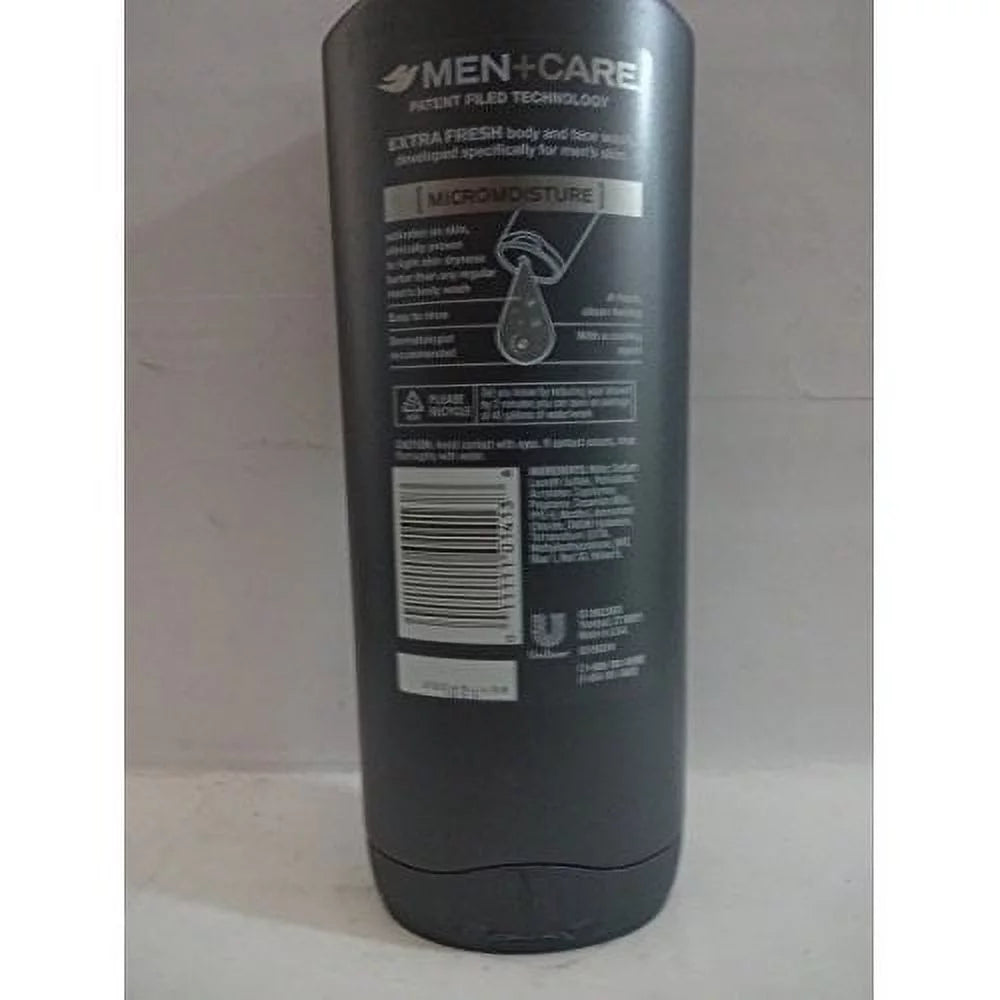 Men + Care Body & Face Wash, Extra Fresh 13.50 oz (Pack of 2) M993