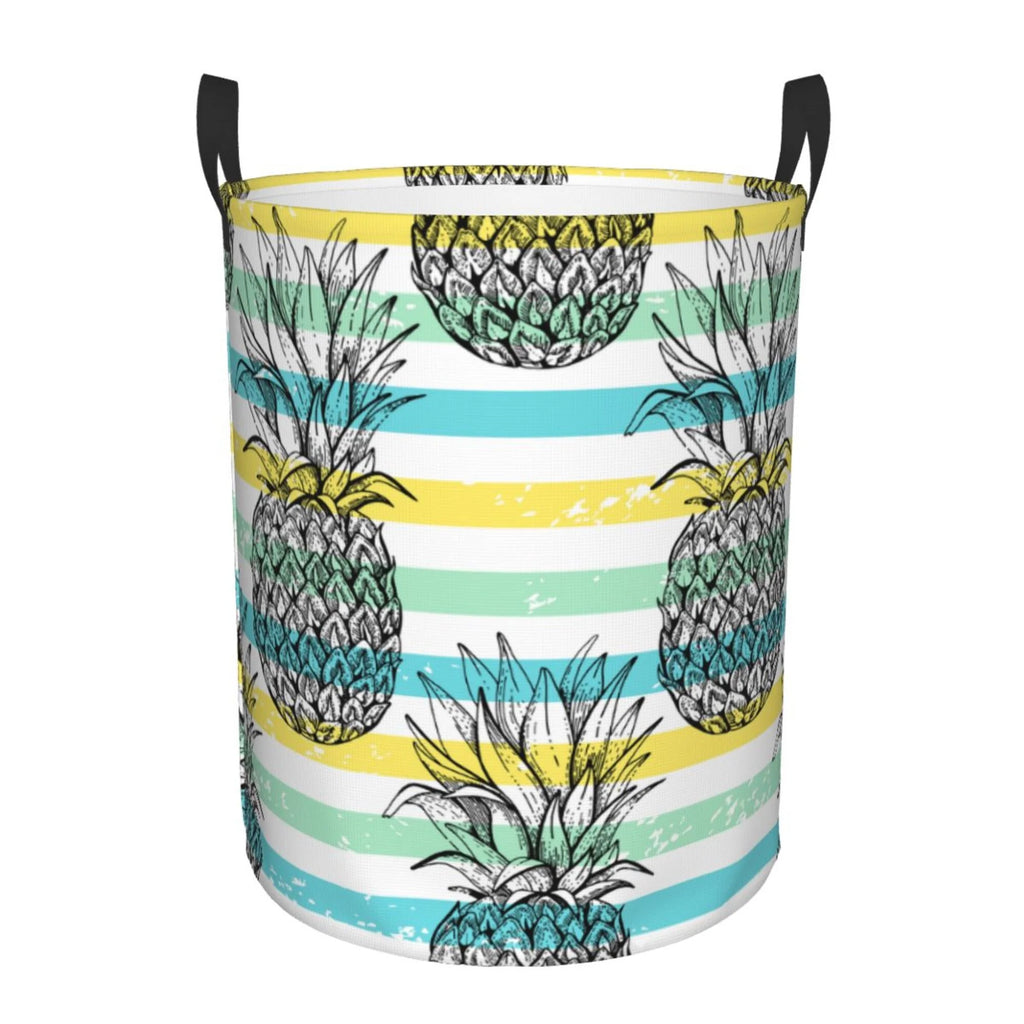 Waterproof Collapsible Large Laundry Baskets with Handles E4684