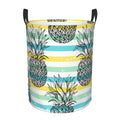 Waterproof Collapsible Large Laundry Baskets with Handles E4684