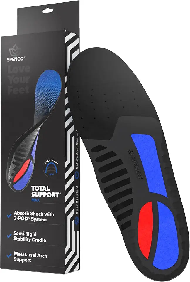 Shoe Insoles Arch Support Inserts Men's 12.5-13.5 S972013