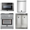 30 Gas Range, 60 Refrigerator, Dishwasher, Microwave Drawer C46894