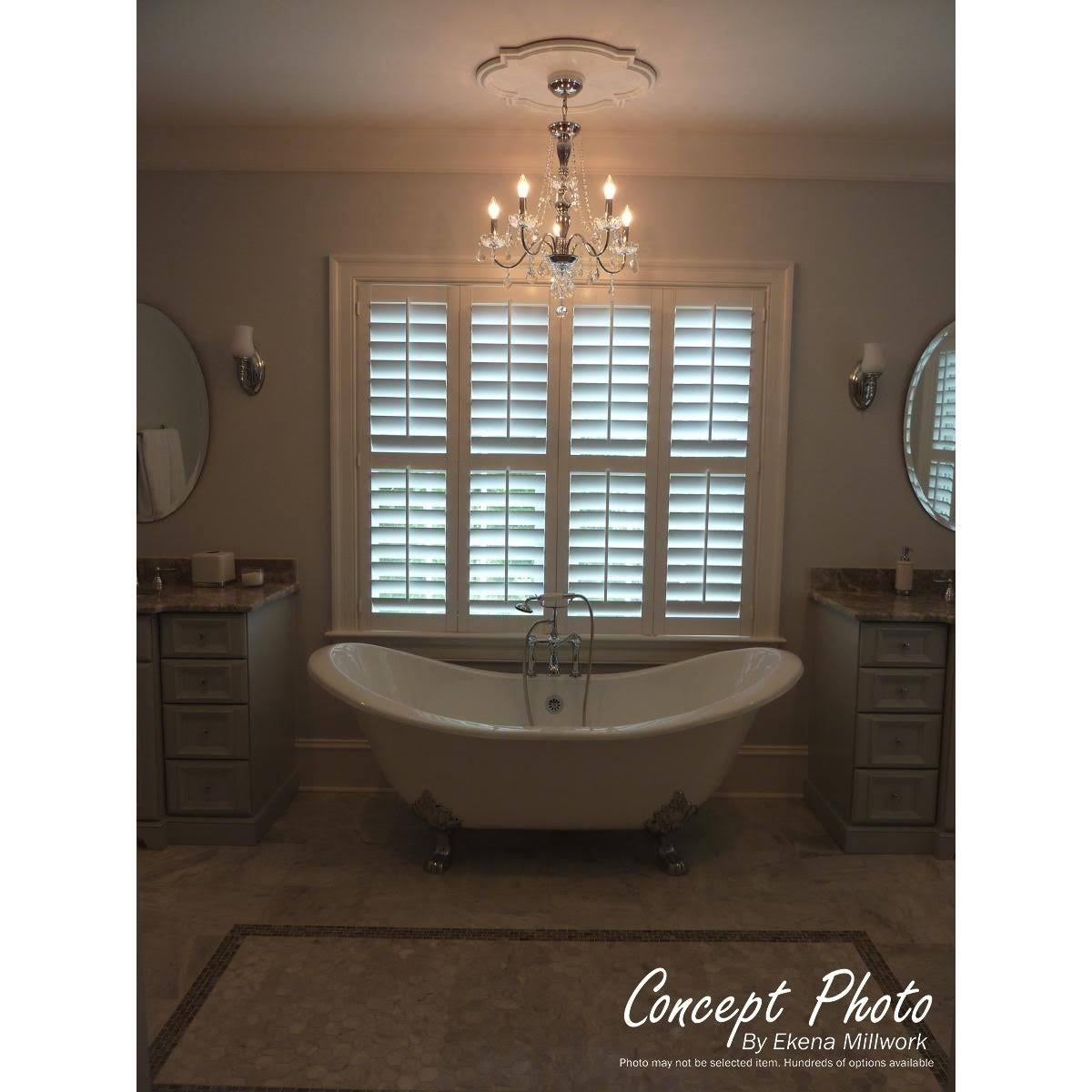 12 1/2x22OD x 1 1/2x22P Ceiling Medallion Platinum Finished L695127