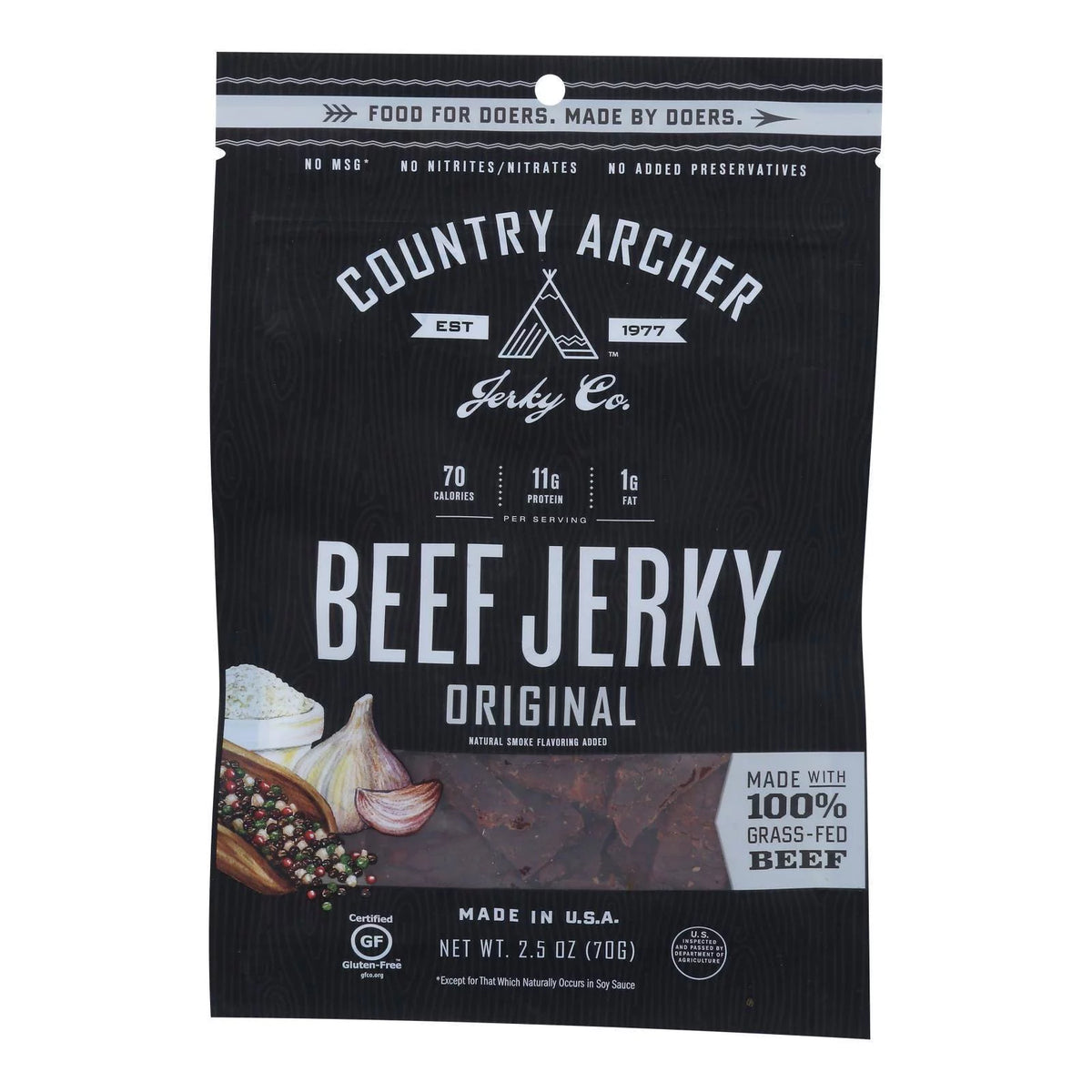 Beef Jerky Case of 12-2.5 OZ U8190