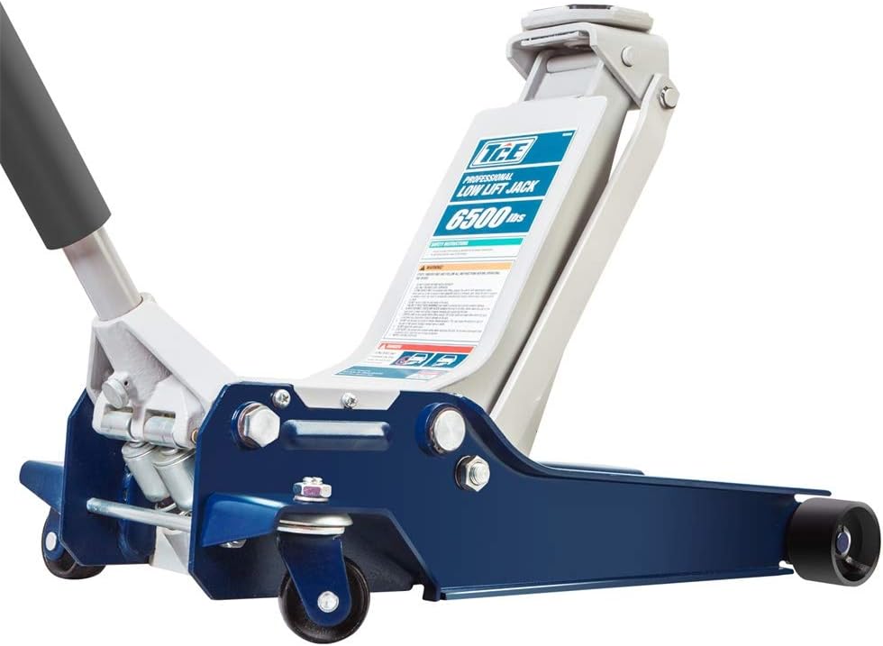 Red Hydraulic Floor Jack with Foot Pedal W16744