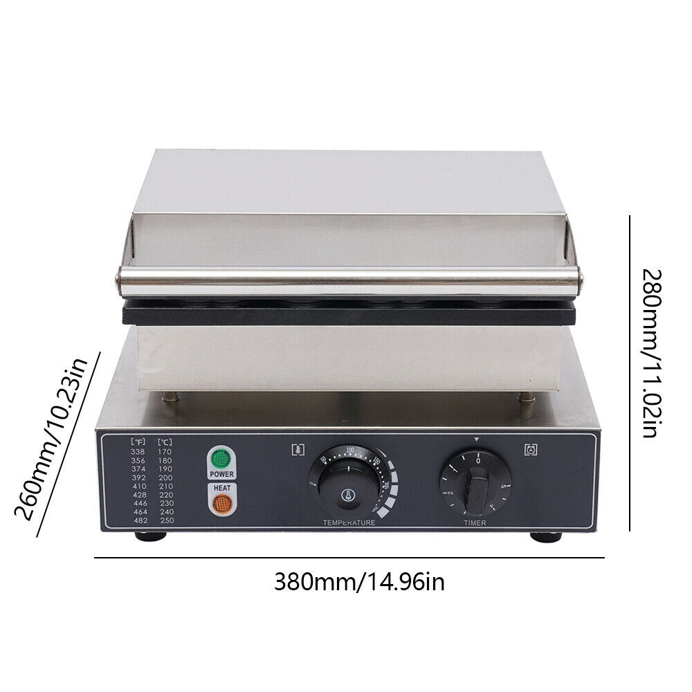 4PCS Nonstick Electric Waffle Maker and Hot Dog Baker S207044