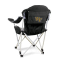 Black Reclining Camp Chair S618