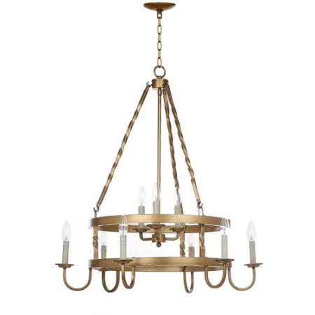 9-Light Candle-Style Chandelier M819
