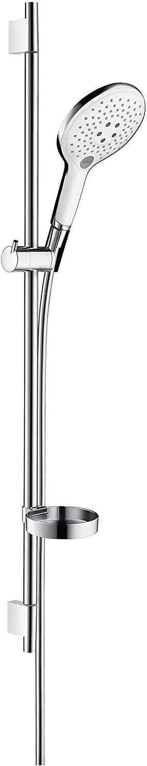 White/Chrome Hand Shower and Shower Rail Set P78755