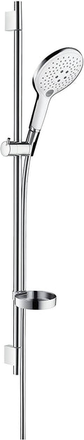 White/Chrome Hand Shower and Shower Rail Set P78755