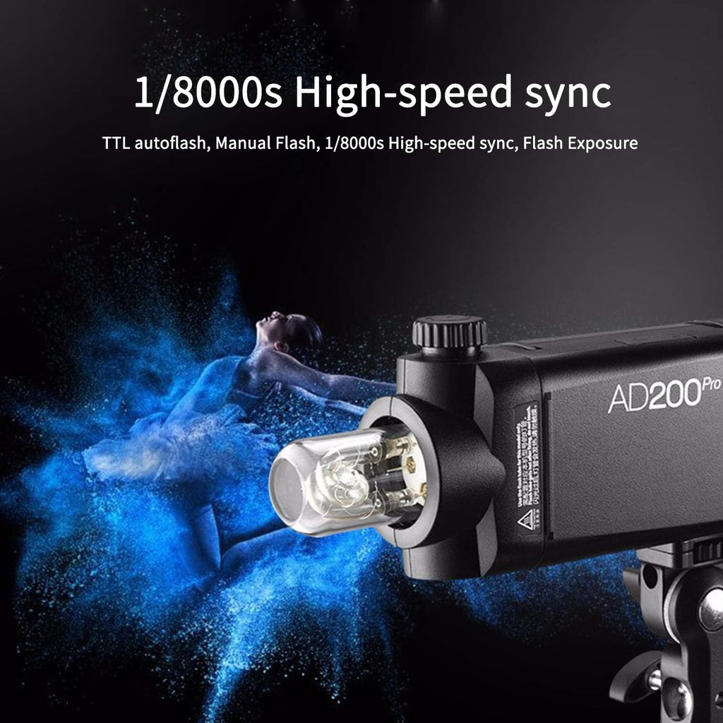 Pocket Flash Speedlite Monolight with 2900mAh Lithium Battery L700527